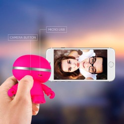 Акуст. Система Xoopar - Mini Xboy(7,5Cm, Рожевий, Bluetooth, Моно) фото-6