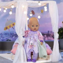 Одежда для куклы BABY born - Праздничный комбинезон (лаванд.) фото-3