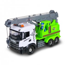 Автомодель серии Mid Truck – Автокран Scania (свет, звук)