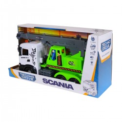 Автомодель серии Mid Truck – Автокран Scania (свет, звук) фото-5