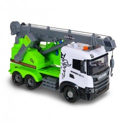 Автомодель серии Mid Truck – Автокран Scania (свет, звук) фото-14