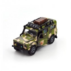 Ігровий набір – Land Rover Defender Mілітарі (з причепом) фото-12