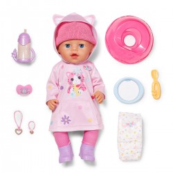 Лялька Baby Born серії Click & Play – Емма в костюмі з вушками (43 см) фото-2