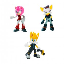 Набор игровых фигурок Sonic Prime – Ребел Руж, Тэйлз, Расти Роуз фото-2