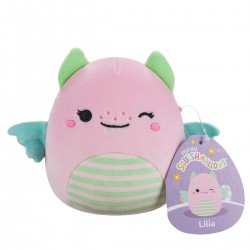 Мягкая игрушка Squishmallows - Розовый Дино (13 cm) фото-7