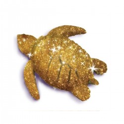 Пісок Для Дитячої Творчості - Kinetic Sand Metallic (Золотий) фото-2