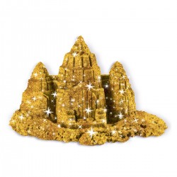 Пісок Для Дитячої Творчості - Kinetic Sand Metallic (Золотий) фото-1