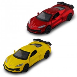 Автомодель – Chevrolet Corvette C8 Z06 2024 (жовтий, червоний)