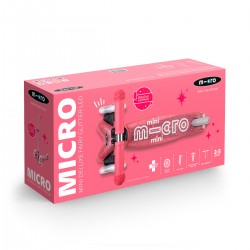 Самокат Micro серії Mini Deluxe Fairy Glitter LED – Рожевий фото-3