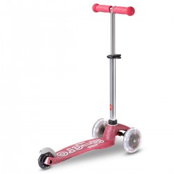 Самокат Micro серії Mini Deluxe Fairy Glitter LED – Рожевий фото-5