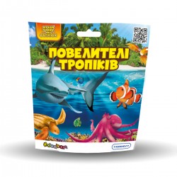Стретч-іграшка у вигляді тварини – Повелителі тропіків (14 шт., в диспл.) фото-2