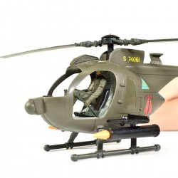 Игровой набор ELITE FORCE —МНОГОФУНКЦИОНАЛЬНЫЙ ВЕРТОЛЕТ MH-6  (вертолет, мотоцикл, фигурки, аксесс.) фото-7