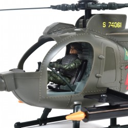 Игровой набор ELITE FORCE —МНОГОФУНКЦИОНАЛЬНЫЙ ВЕРТОЛЕТ MH-6  (вертолет, мотоцикл, фигурки, аксесс.) фото-8