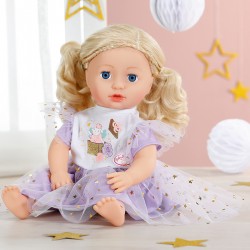 Одяг для ляльки Baby Annabell - Бузкова сукня фото-4