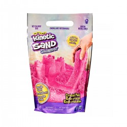 Пісок для дитячої творчості - Kinetic Sand Рожевий блиск
