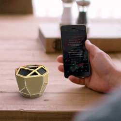 Акустика Xoopar - Geo Speaker (Золотая С Белой Led-Подсветкой, Bluetooth,Моно) фото-2