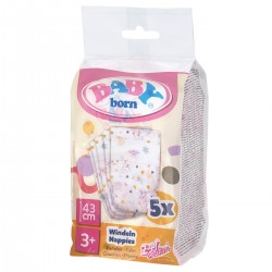 Подгузники для куклы Baby Born (5 шт.)