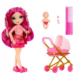 Игровой набор с куклами Rainbow High серии Junior High Babysitters — Стелла фото-7
