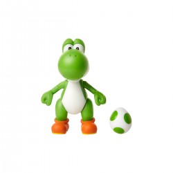 Ігрова фігурка з артикуляцією SUPER MARIO - Зелений Йоші 10 cm фото-2