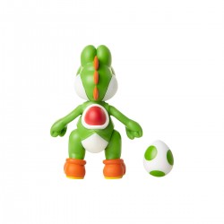 Ігрова фігурка з артикуляцією SUPER MARIO - Зелений Йоші 10 cm фото-5