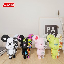 Конструктор JAKI серии Киберпанк мишки - Магнитный вайб (черный) фото-3
