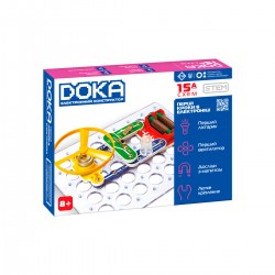 Конструктор электронный Doka Первые шаги в электронике (А) фото-2