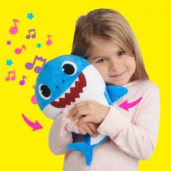 Интерактивная мягкая игрушка BABY SHARK - Папа Акуленка (30 cm) фото-3