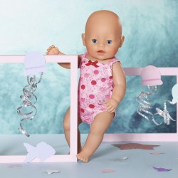 Одяг для ляльки BABY born - Боді S2 (рожеве) фото-5