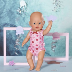 Одяг для ляльки BABY born - Боді S2 (рожеве) фото-6