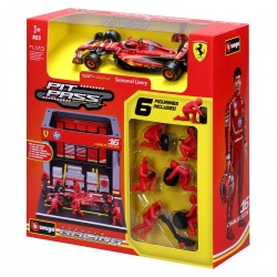 Игровой набор - Pit Pass Ferrari SF-24 (1:43) фото-5