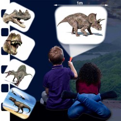 Фонарик-проектор Brainstorm – Мир динозавров (3 диска, 24 картинки) фото-4
