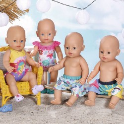 Одяг для ляльки BABY born - Святковий купальник S2 (з каченям) фото-3