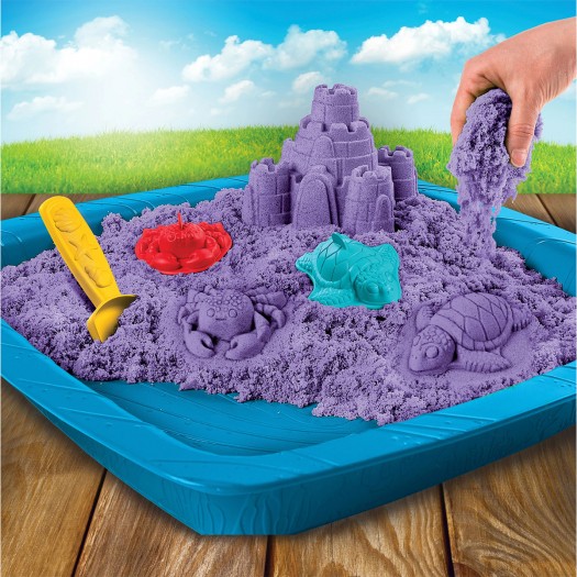 Набір Піску Для Дитячої Творчості - Kinetic Sand Замок З Піску (Фіолетовий) фото-14