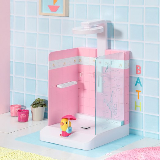 Автоматична душова кабінка для ляльки Baby Born - Купаємося з качечкою фото-22