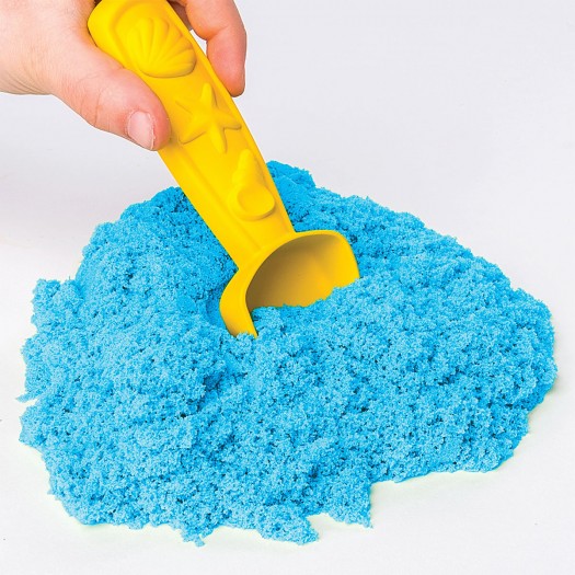Набір Піску Для Дитячої Творчості - Kinetic Sand Замок З Піску (Блакитний) фото-5