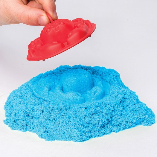 Набір Піску Для Дитячої Творчості - Kinetic Sand Замок З Піску (Блакитний) фото-12