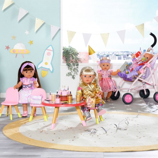 Набір меблів для ляльки Baby Born серії День Народження - Вечірка з тортом фото-6