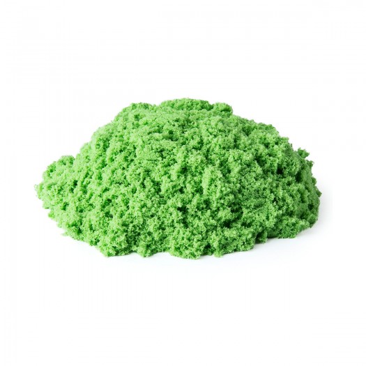 Пісок для дитячої творчості - KINETIC SAND COLOUR (зелений, 907 g) фото-2