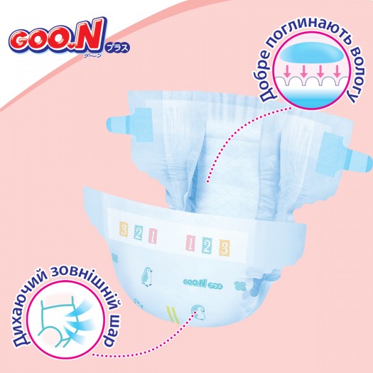 Подгузники Goo.N Plus для детей (L, 9-14 кг) фото-11