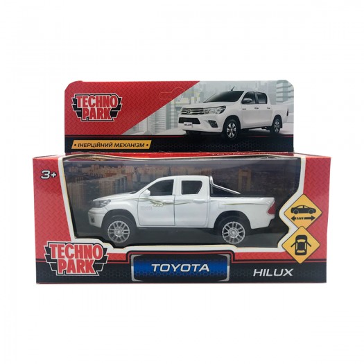 Автомодель - Toyota Hilux (білий) фото-5