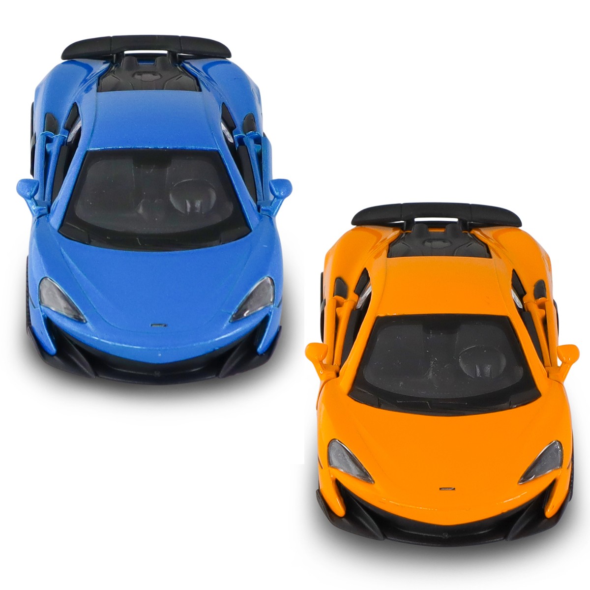 Автомодель – McLaren 600LT (синій, помаранчевий)