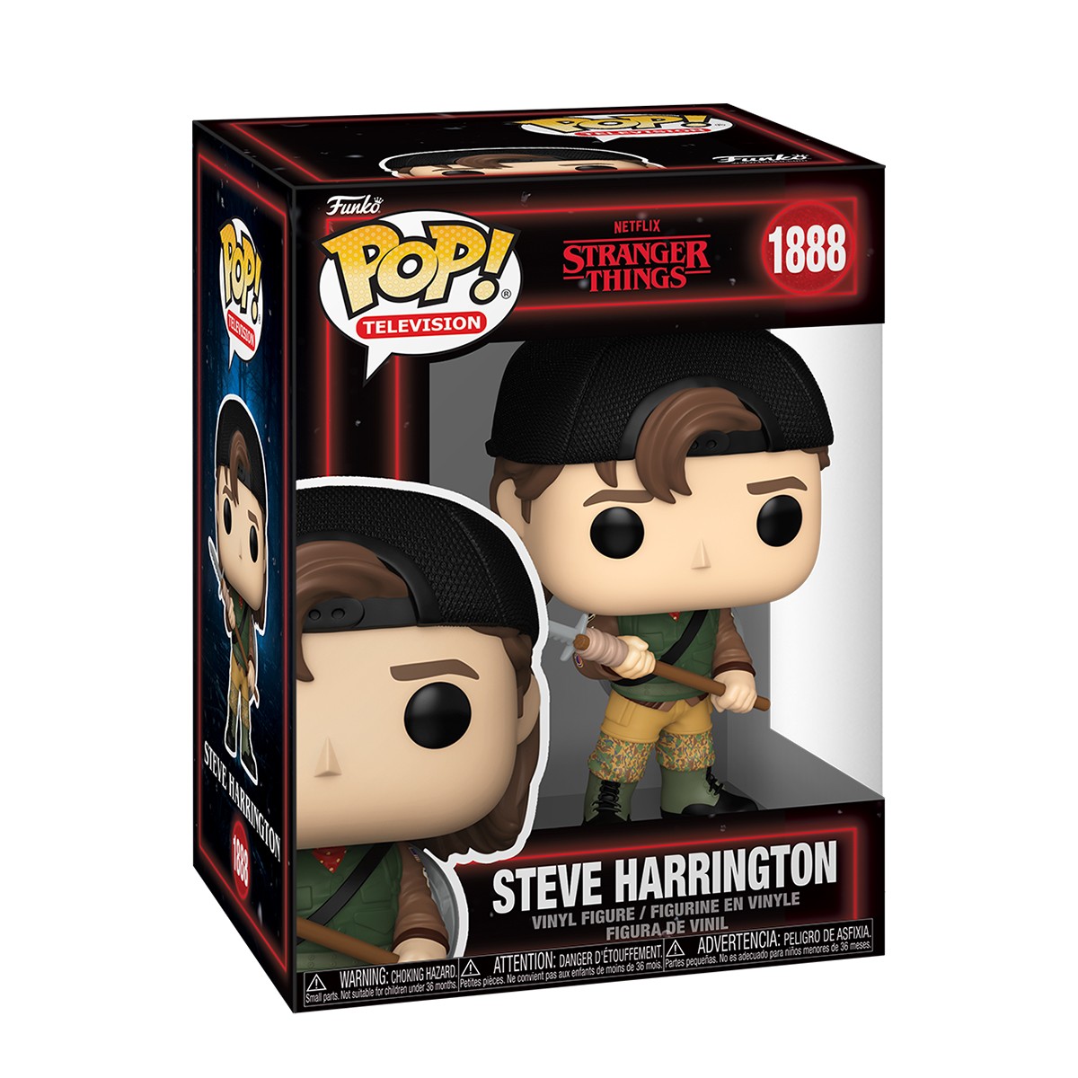 Ігрова фігурка Funko POP! Дивні дива Стів зі списом 9,6 см