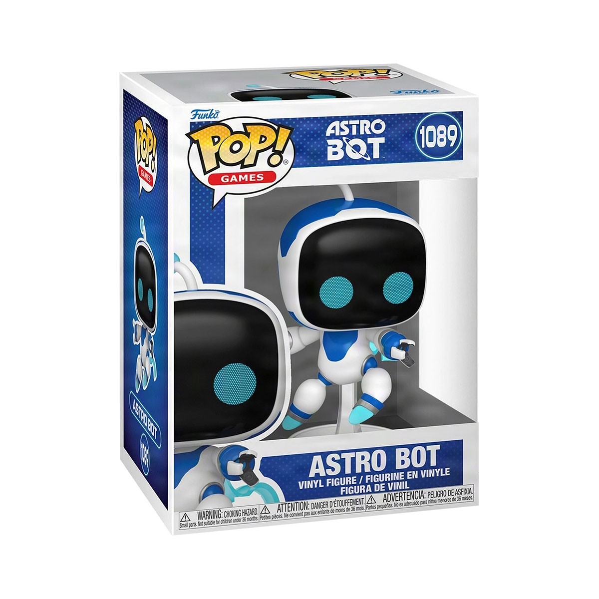 Ігрова фігурка Funko POP! Astro Bot Астро Бот 9,6 см — превʼю 1