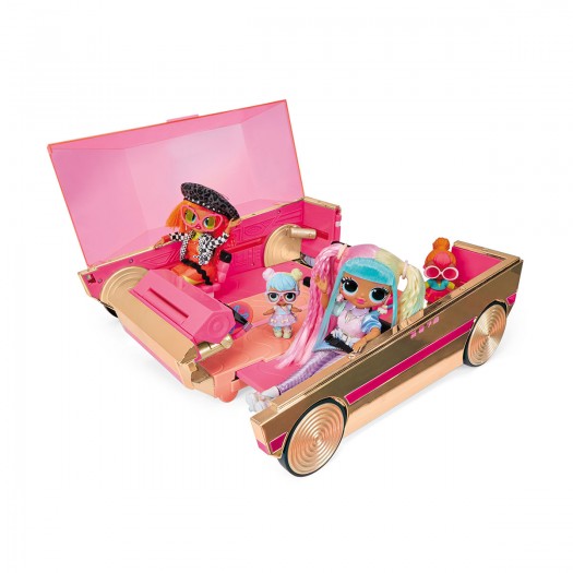 Машинка для куклы  L.O.L. Surprise! 3 в 1 - Вечеринкомобиль фото-2