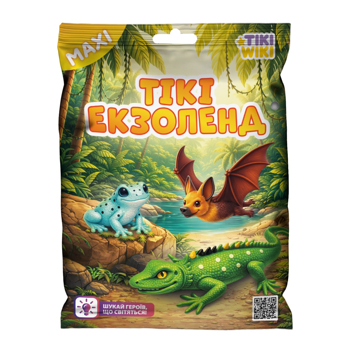 Стретч-іграшка у вигляді тварини Tiki Wiki – Tiкi Екзоленд