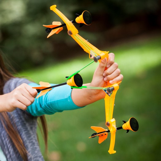 Іграшковий лук з мішенню Air Storm - Bullz Eye оранж фото-6