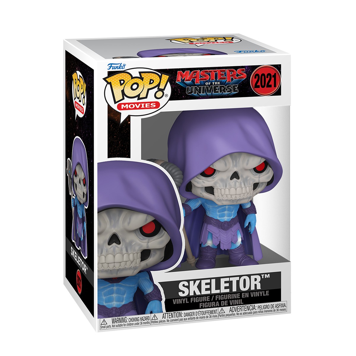 Ігрова фігурка Funko POP! Володарі Всесвіту Скелетор 9,6 см — превʼю 1