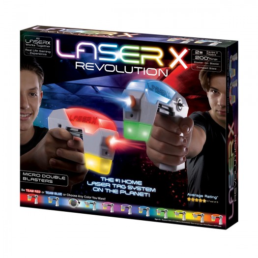 Игровой набор для лазерных боев - Laser X Revolution Micro для двух игроков фото-19